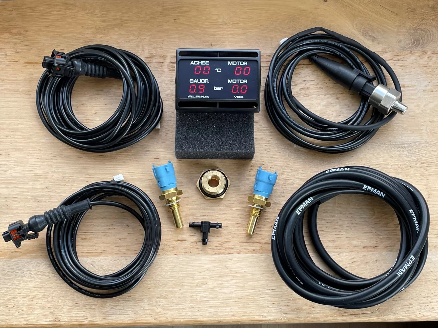 BMW E21 Alpina Digital Vent Gauge Set Replica (Late Model) - Image 2