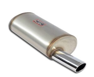 BMW E30 Rear Exhaust 90x70 100% Stainless steel "Cat.-Back" system