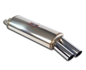 BMW E30 Supersprint Rear Exhaust OO76 100% Stainless Steel System, 2 x Ø50mm Full Kit Only