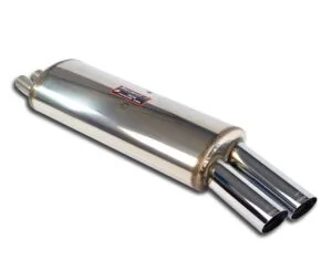 BMW E30 Supersprint Rear Exhaust OO 76 100% Stainless Steel, 2 x Ø45mm Full Kit Only