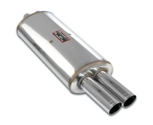 BMW E30 Supersprint Rear Exhaust OO70 100% Stainless Steel System, 2 x Ø50mm Full Kit Only