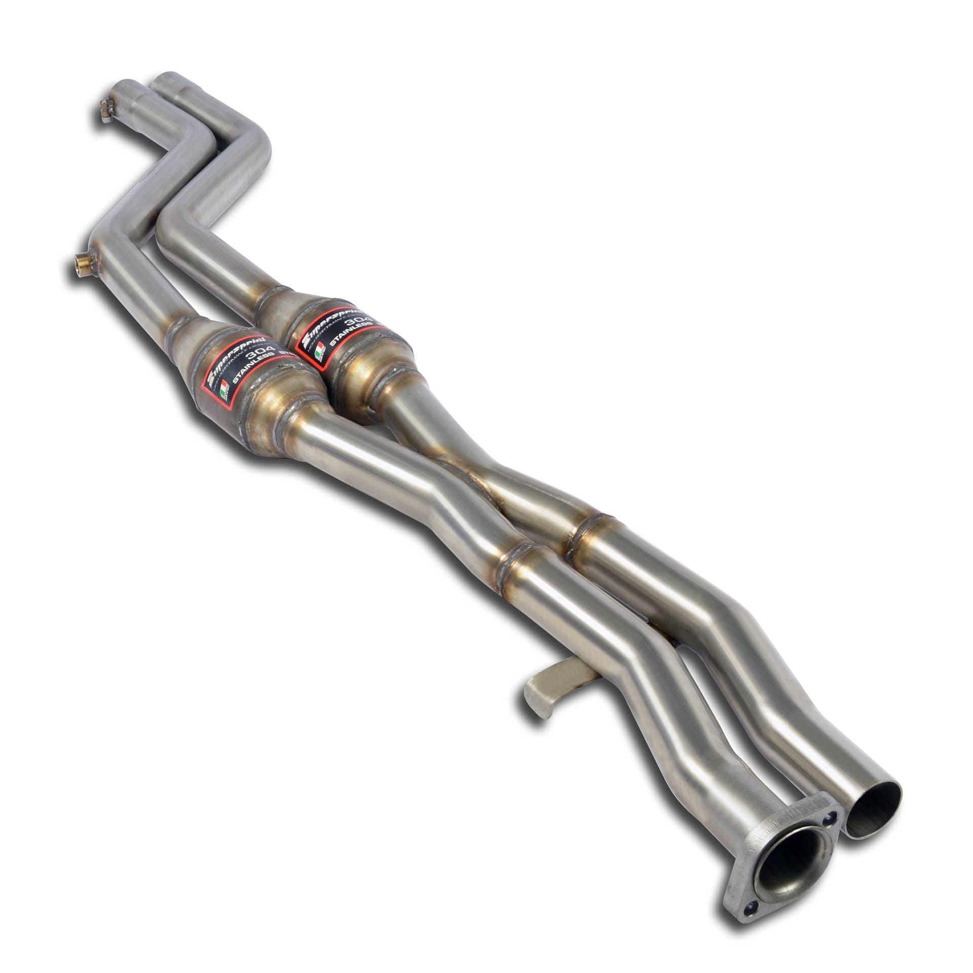 BMW E36 Supersprint Front Exhaust with Metallic Catalytic Converter Right + Left Full Kit Only