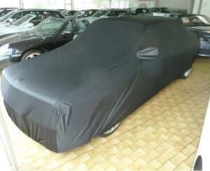 BMW E30 Full Garage Cover Mikrokontur® Satin Black with Mirror Pockets for (3 Series) Year 82-90
