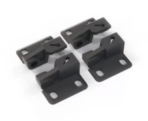 BMW E28/E24/E23/E30 M3 Fog Light Bracket Set Of 2 Light Black