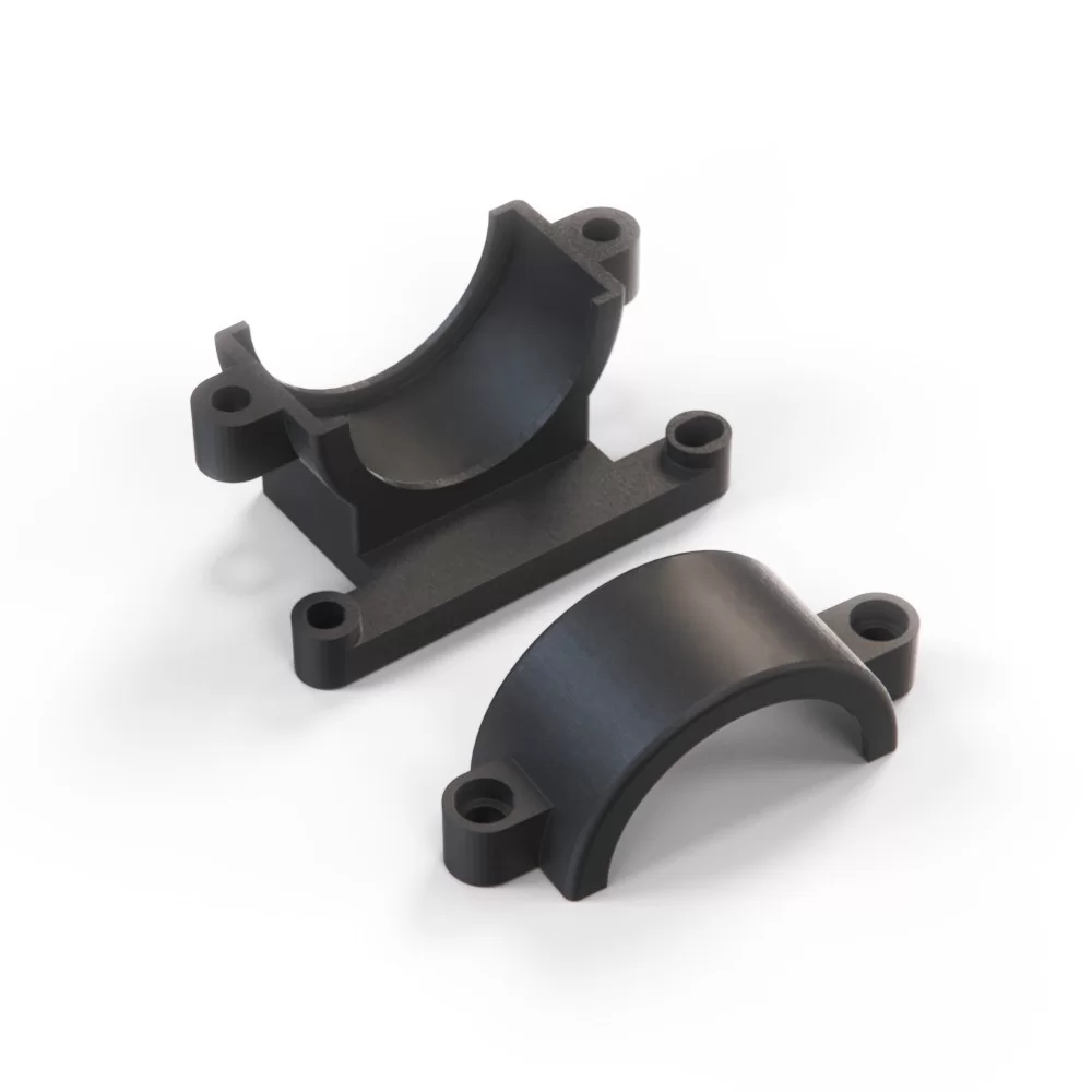 BMW E30 Connector Harness Holder Bracket Black 12521710729 - Image 4