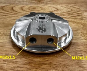 BMW Top Oil plate for M30 facelift, M40, M42, M50, S50 and S54 (full M12x1.5 sensor holder)