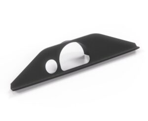 BMW E34 Rear Cover Cap For Wiper Motor Black 51498120607