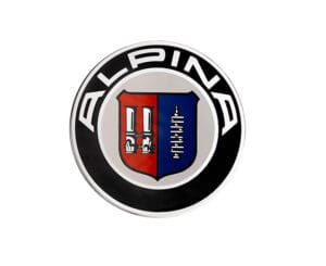 ALPINA emblem plexiglass 50.8mm