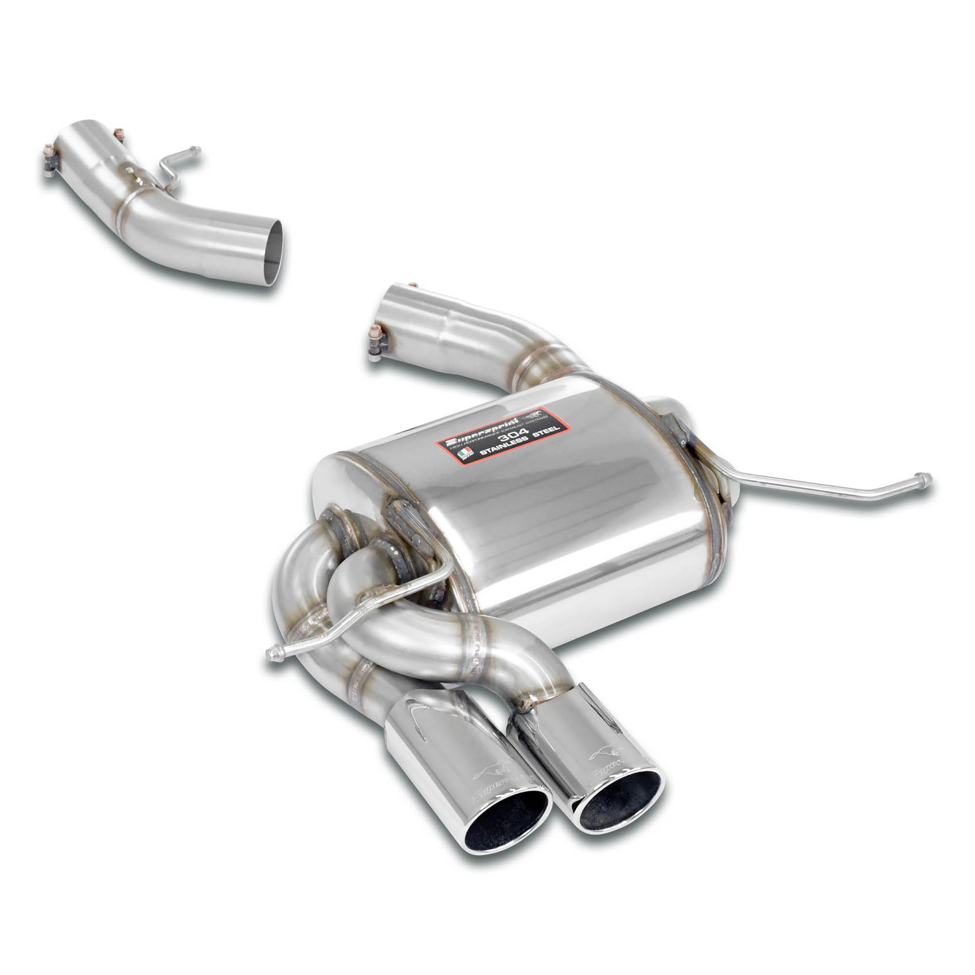 SuperSprint Rear exhaust OO80 for BMW 1 Series BMW E81 BMW E81 - All models (For N54 engine conversion)