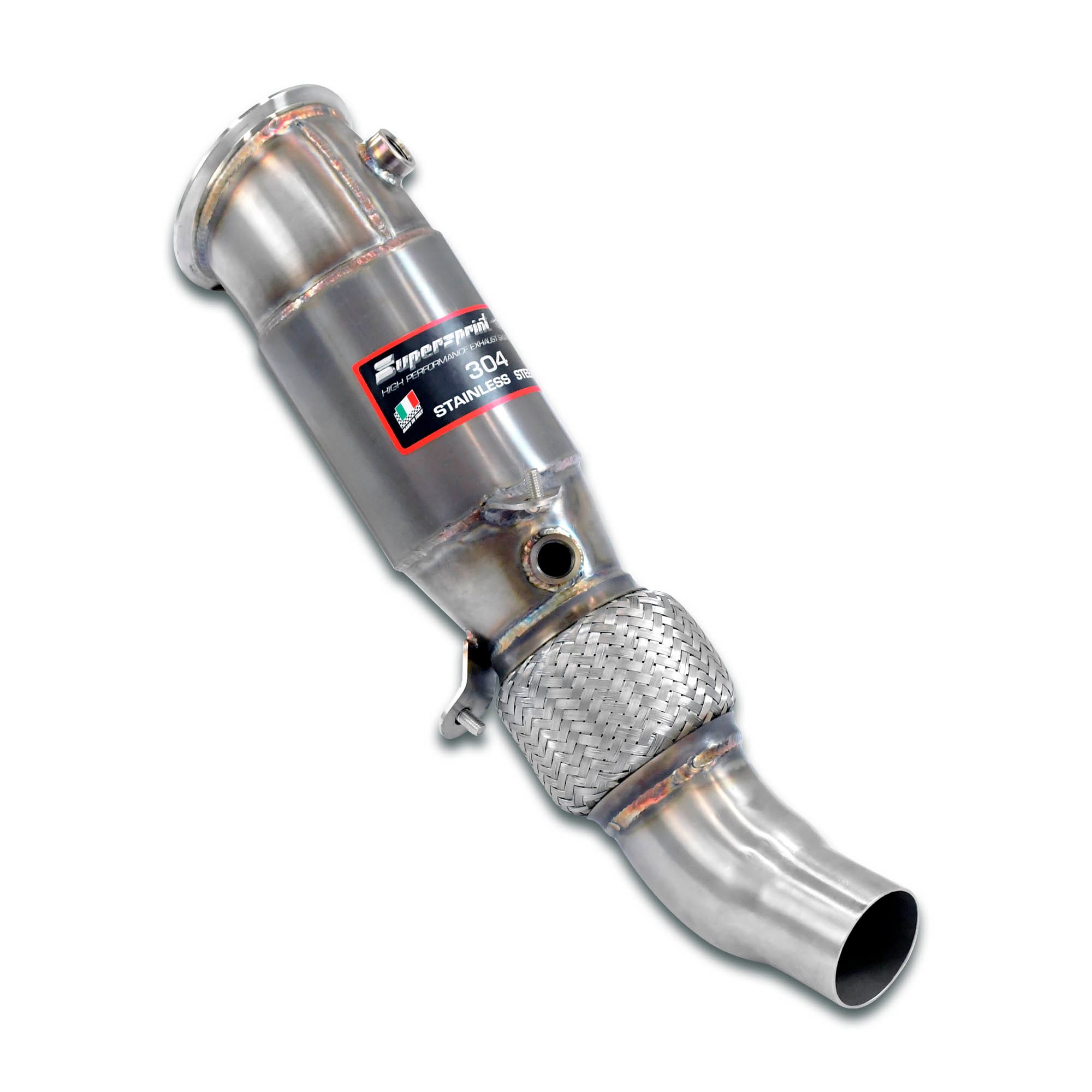 SuperSprint Downpipe + Metallic catalytic 200CPSI for BMW 1 Series BMW F20 / F21 - 2015 BMW F20 / F21 125i 2.0T (218 Hp) 2011 - 2014