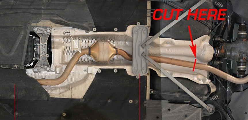 SuperSprint Front exhaust for BMW 1 Series BMW F20 / F21 - 2015 BMW F20 / F21 114d (N47N Engine - 95 Hp) 2012 - 2015 - Image 2