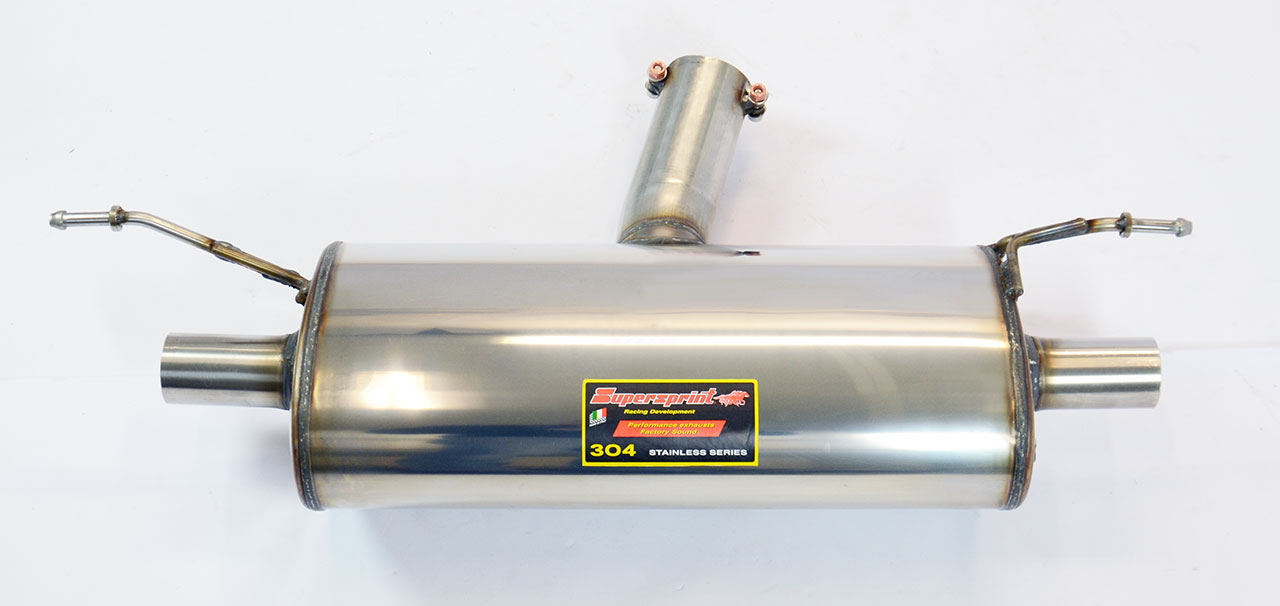 SuperSprint Rear exhaust Right - Left for BMW 1 Series BMW F20 / F21 - 2015 BMW F20 / F21 114i 1.6T (4 cyl./ N13 - 102 Hp) 2011 - 2014 - Image 3
