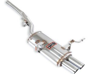 BMW Classic BMW 3 Series E36 BMW E36 316i Compact (1.6i M43 - 105 Hp)  ' 94 - ' 00 SuperSprint "Cat.-Back" rear exhaust Racing OO 70