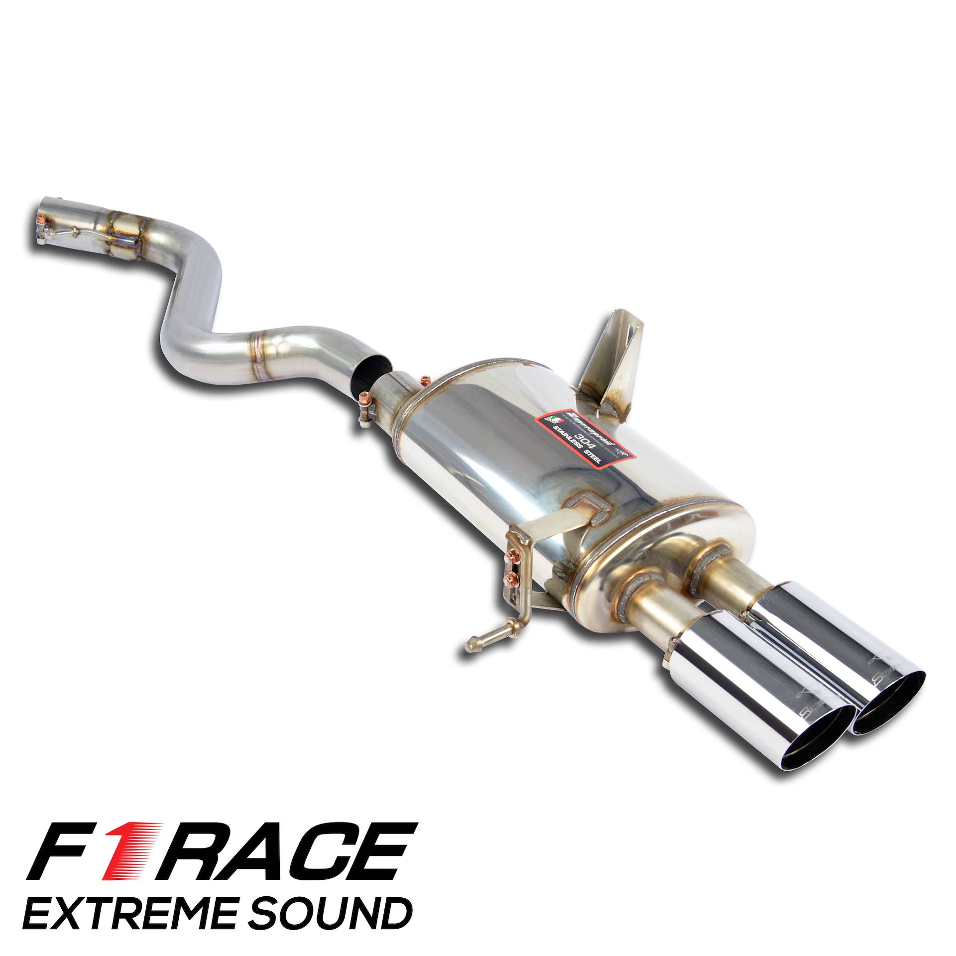 BMW M3 BMW E90 M3 BMW E90 Sedan M3 4.0 V8 '07 - '11 SuperSprint Rear exhaust Right "F1 Race LIGHTWEIGHT" OO80