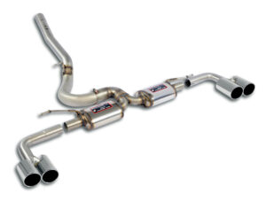 SuperSprint Rear exhaust "Racing" Right OO90 - Left OO90 for BMW 2 Series BMW F44 2 Series Gran Coupe BMW F44 Gran Coupe M235i xDrive 2.0i Turbo (B48 - 306 Hp) 2020
