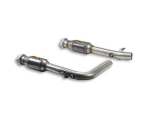 SuperSprint Front pipe with  Metallic catalytic converter Right + Left for BMW X Models BMW E53 X5 BMW E53 X5 4.4i V8 (M62) '00 - '03