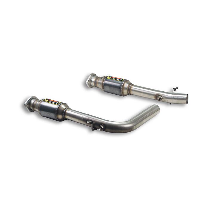 SuperSprint Front pipe with Metallic catalytic converter Right + Left for BMW X Models BMW E53 X5 BMW E53 X5 4.4i V8 (M62) '00 - '03