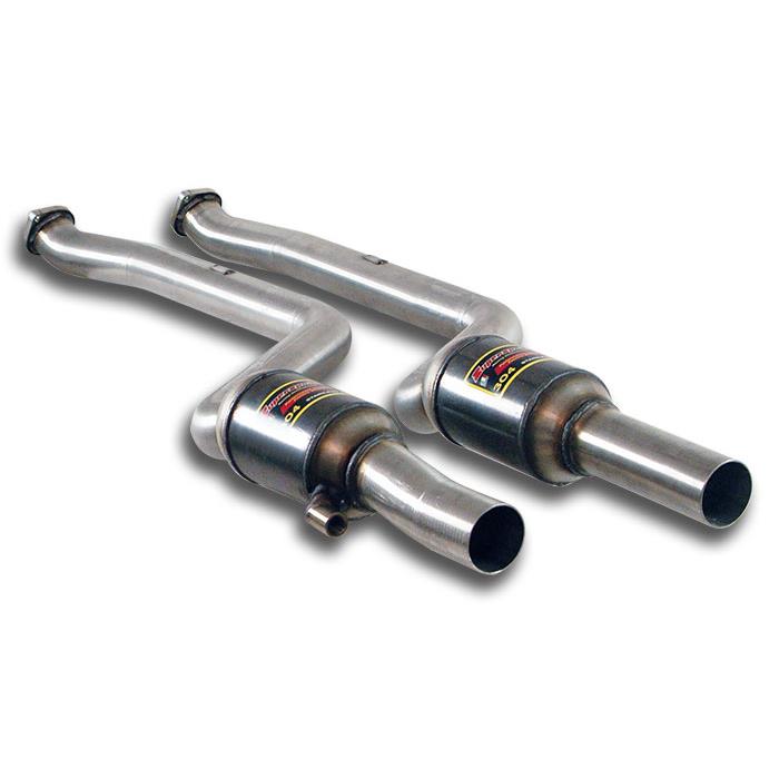 Alpina BMW ALPINA 3 Series (F30 / F31) ALPINA B3 / B3 S 4x4 (F30 / F31) Sedan / Touring (410 Hp - 440 Hp) 2014 - (with valve) SuperSprint Front exhaust with Metallic catalytic converter Right + Left