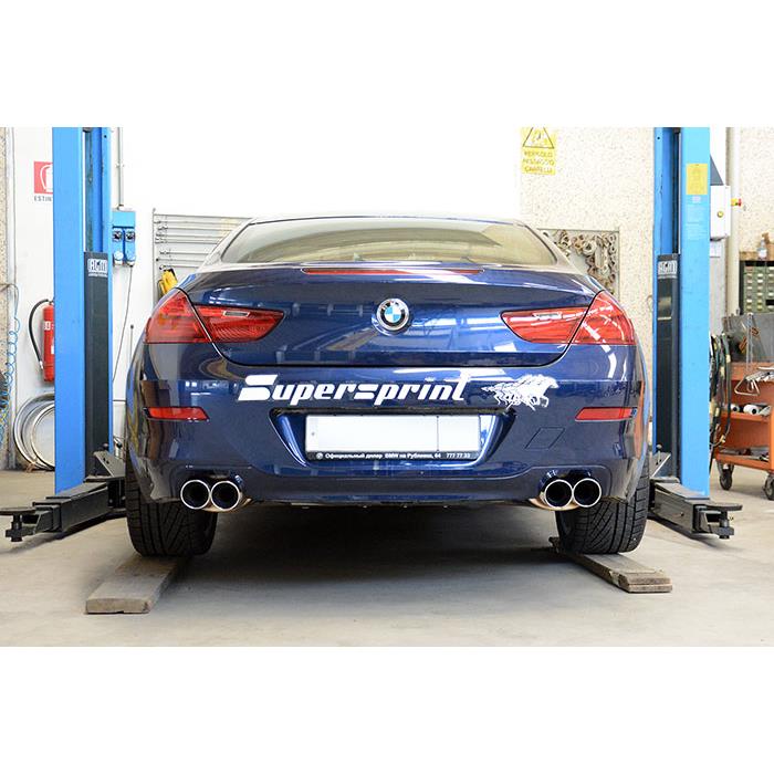 SuperSprint Rear exhaust Left OO90 for BMW 6 Series BMW F12 / F13 BMW F12 / F13 640i 2011 - Image 2