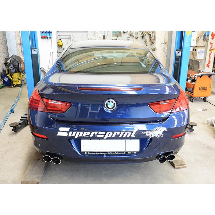 SuperSprint Rear exhaust Left OO90 for BMW 6 Series BMW F12 / F13 BMW F12 / F13 640i 2011 - Image 3