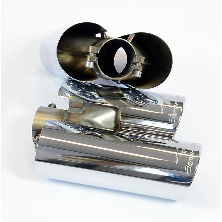 SuperSprint Endpipe kit Right OO80 - Left OO80 for BMW X Models BMW F25 X3 BMW F25 X3 35i (6 cyl. - 306 Hp) 2011 - 06/2014 - Image 4