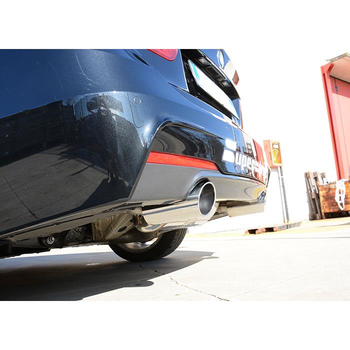 SuperSprint Connecting pipe + rear pipe Right O100 - Left O100(Muffler delete) for BMW 3 Series BMW F30 / F31 2012 - 2015 BMW F30 / F31 (Sedan-Touring) 328d (N47N Engine - 184 Hp) USA Model 2011 - 2015 - Image 5
