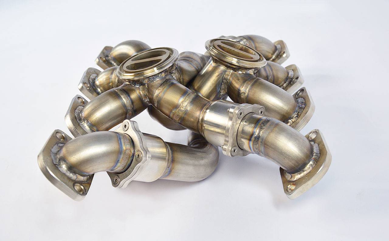 BMW M X Models BMW E70 X5 M BMW E70 X5 M V8 Bi-Turbo (555 Hp) 2010 - 2013 SuperSprint Manifold Right + Left STEEL 310Sfor OEM turbo charger - Image 4