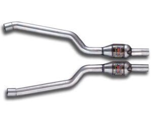 BMW 3 Series BMW E92 BMW E92 Coupe (S85 M5 - 5.0i V10 engine conversion) SuperSprint Front pipe with  Metallic catalytic converter Right - Left