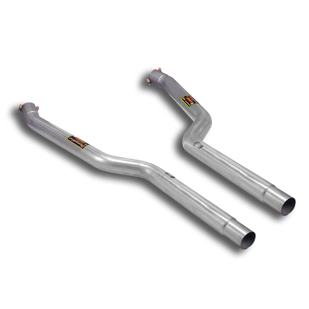 Alpina BMW ALPINA 5 Series (E60 / E61) ALPINA B5 (E60 / E61 Sedan / Touring) 4.4i V8 (500 Hp) 2005 - 2009 SuperSprint Front pipes Right - Left