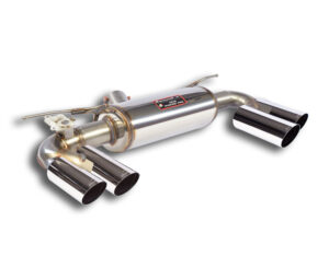 SuperSprint Rear exhaust OO80 Right + OO80 Left with valve "Race Tips" for BMW 2 Series BMW F22 2 Series Coupe 2013 - 2017 BMW F22 M235i (326 Hp) 2014 - (with valve)