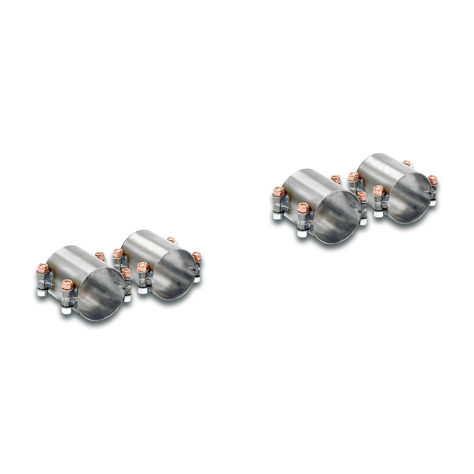 OEM endpipes for BMW M2 BMW F87 M2 BMW F87 M2 Competition (410 Hp - US models) 2018 - (with valve) SuperSprint Sleeve pipes Right - Left