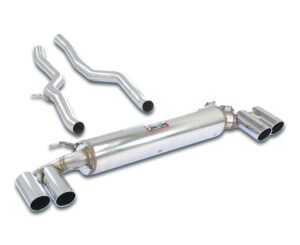 SuperSprint Rear exhaust Right OO90 - Left OO90 with valve for BMW Z Models BMW G29 Z4 BMW G29 Z4 M40i (B58C - 340 Hp) 2018 - (with valve)