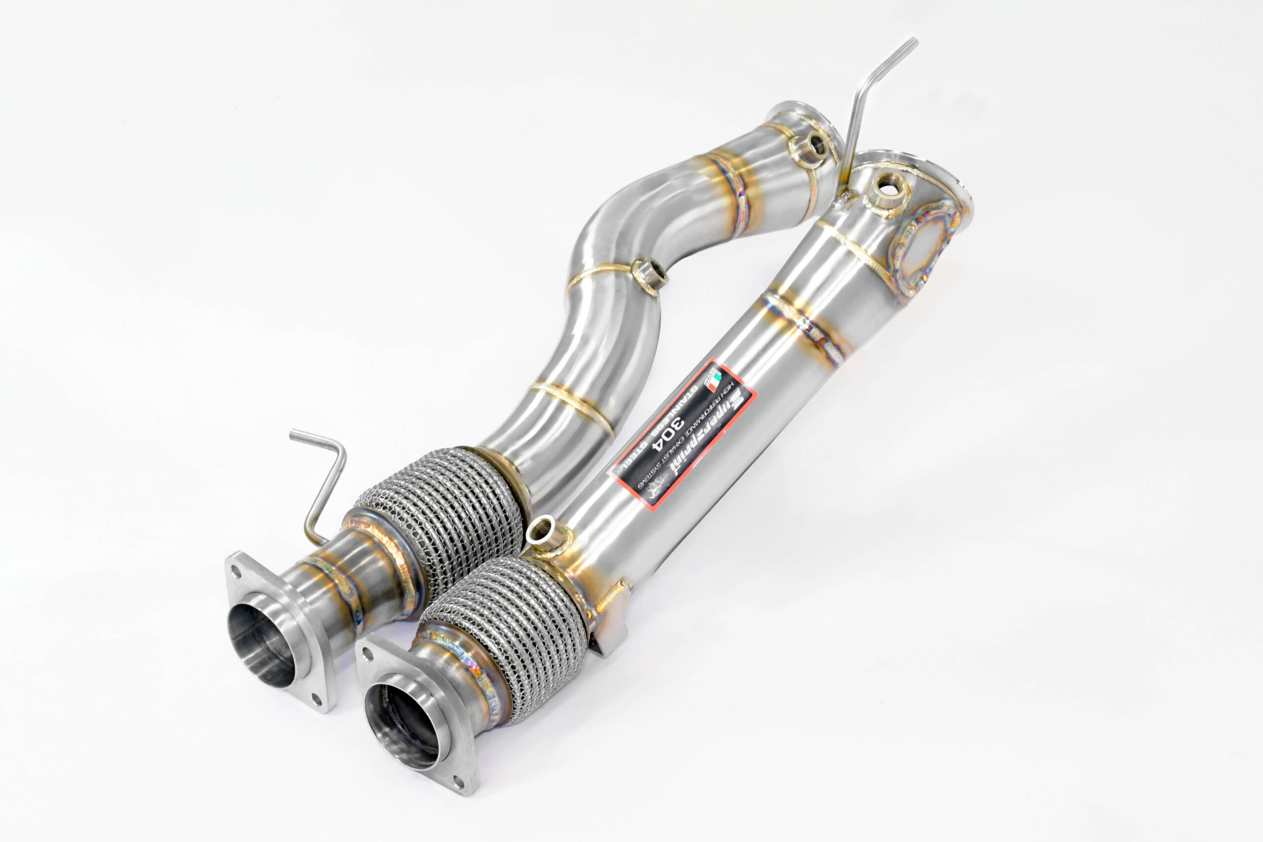 Alpina BMW ALPINA 3 Series (G20 / G21) ALPINA B3 (G20) Sedan 4x4 (S58 - 462 Hp - models with OPF) 2020 - 2022 (with valve) SuperSprint Turbo downpipe kit(Replaces pre-catalytic) - Image 2