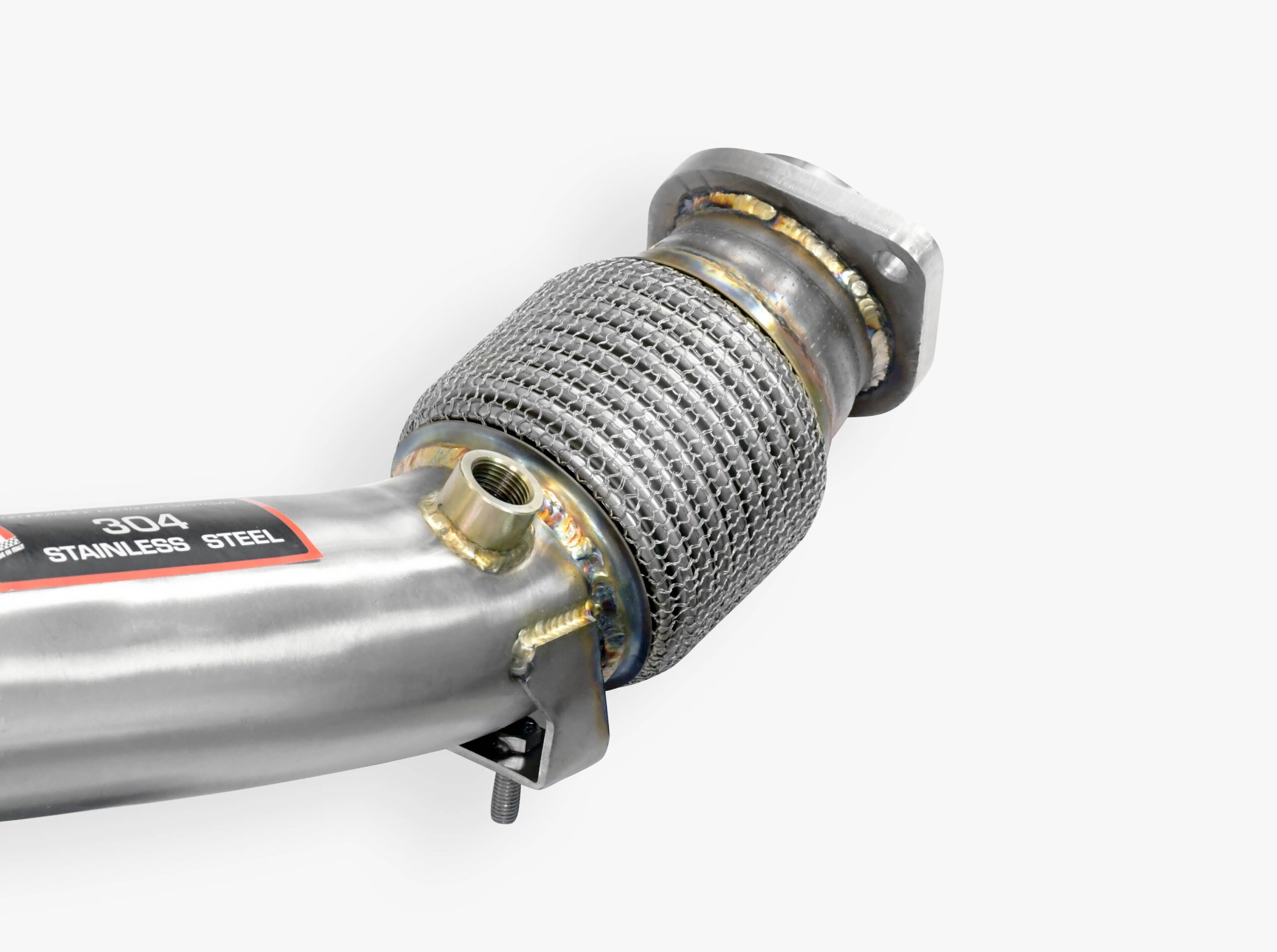 Alpina BMW ALPINA 3 Series (G20 / G21) ALPINA B3 (G20) Sedan 4x4 (S58 - 462 Hp - models with OPF) 2020 - 2022 (with valve) SuperSprint Turbo downpipe kit(Replaces pre-catalytic) - Image 4