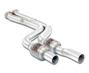 Alpina BMW ALPINA 3 Series (G20 / G21) ALPINA B3 (G20) Sedan 4x4 (S58 - 462 Hp - models with OPF) 2020 - 2022 (with valve) SuperSprint Front exhaust with  Metallic catalytic