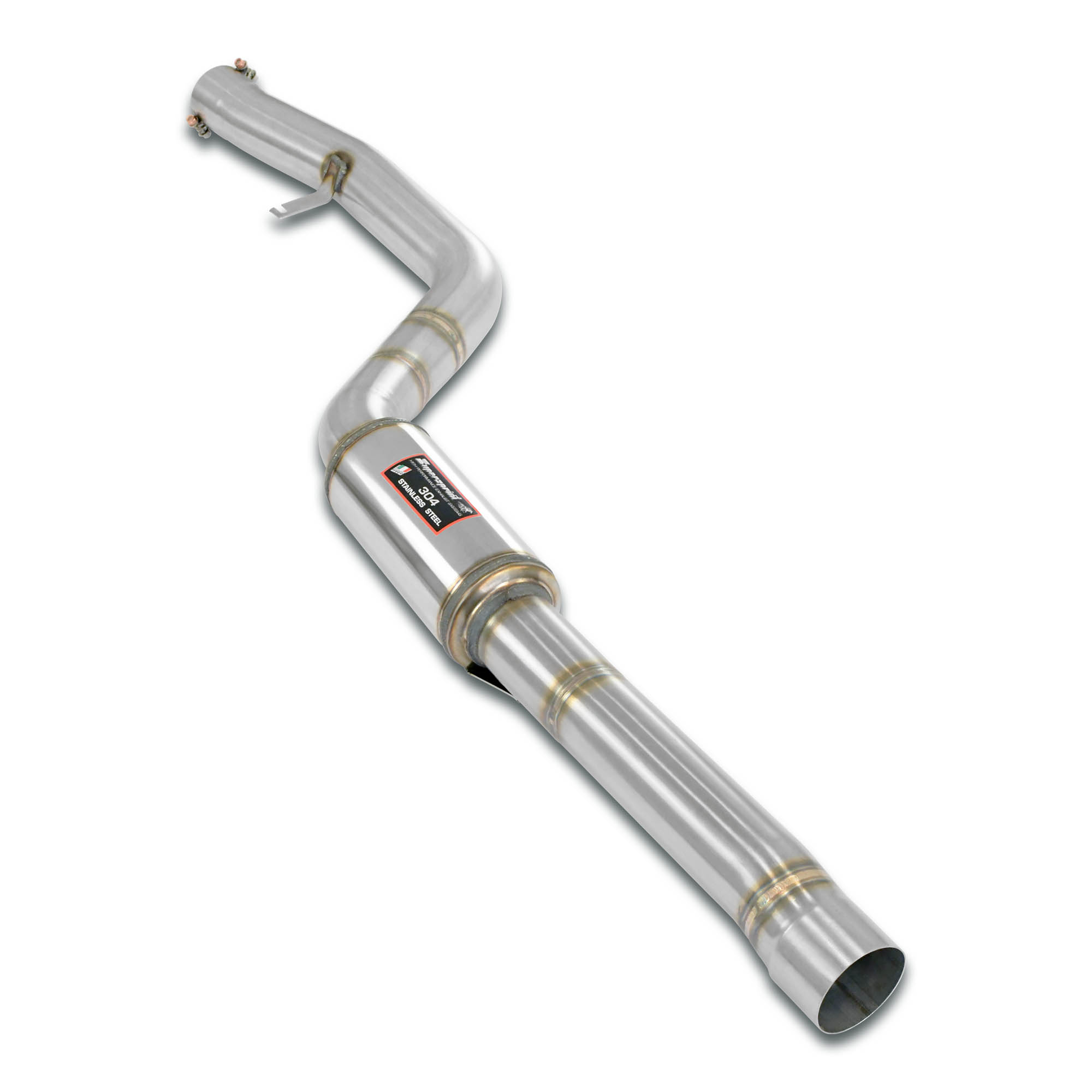 SuperSprint Resonated front exhaust for BMW 5 Series BMW G30 / G31 / G38 BMW G30 540i (B58 - 340 Hp) 2016