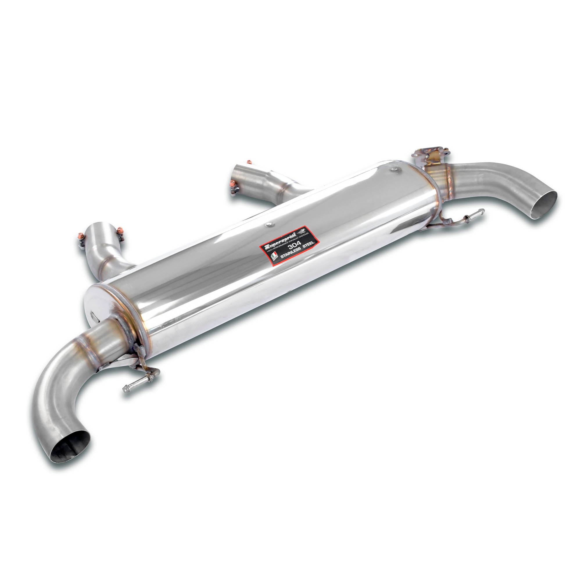 Alpina BMW ALPINA 3 Series (G20 / G21) ALPINA B3 (G20) Sedan 4x4 (S58 - 462 Hp - models with OPF) 2020 - 2022 (with valve) SuperSprint Rear exhaust Right - Left with valve(For OEM endpipes)