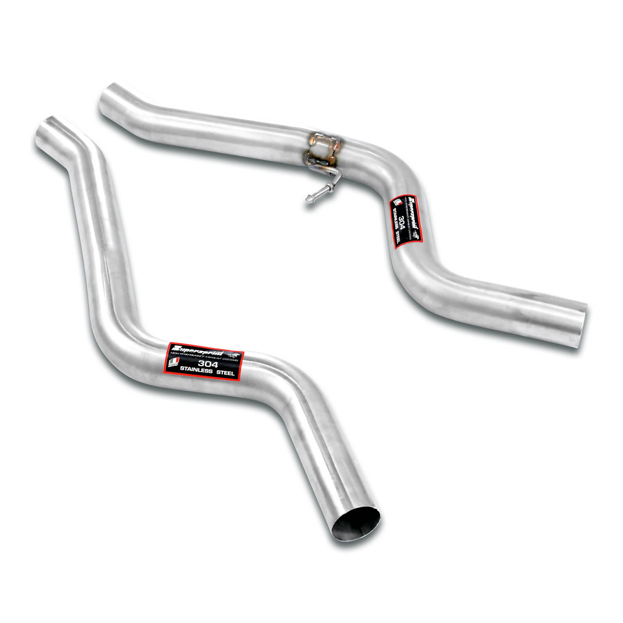 Alpina BMW ALPINA 3 Series (G20 / G21) ALPINA B3 (G20) Sedan 4x4 (S58 - 462 Hp - models with OPF) 2020 - 2022 (with valve) SuperSprint Centre pipes kit Right - Left