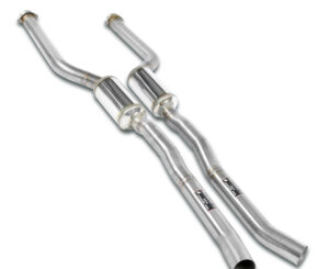 BMW M X Models BMW F95 X5 M BMW F95 X5 M "Competition" LCI X-Drive 4.4i V8 (S63M - 625 Hp - models with OPF) 2023 SuperSprint Front exhaust Right - Left