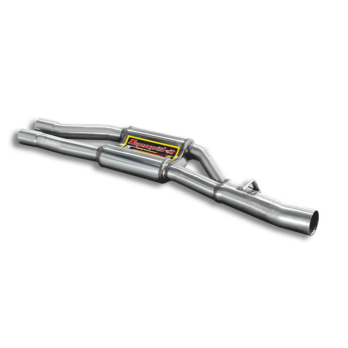 Alpina BMW ALPINA 7 Series (E65 / E66) ALPINA B7 (E65 - E66) 4.4i V8 (500 Hp) 2003 - 2004 SuperSprint Centre exhaust