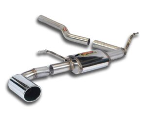SuperSprint Connecting pipe + rear exhaust O90 for BMW 2 Series BMW F22 2 Series Coupe 2013 - 2017 BMW F22 218d (N47N Engine - 143 Hp) 2013 - 2015