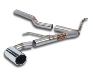 SuperSprint Connecting pipe + rear pipe O90(Muffler delete) for BMW 2 Series BMW F22 2 Series Coupe 2013 - 2017 BMW F22 218d (N47N Engine - 143 Hp) 2013 - 2015