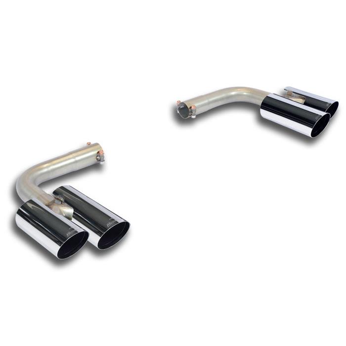 SuperSprint Endpipe kit "Racing" Right OO80 - Left OO80 for BMW X Models BMW F26 X4 BMW F26 X4 20i xDrive 2.0i Turbo (184 Hp) 2014