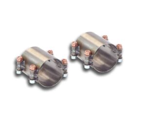 SuperSprint Connecting sleeve pipes kit for BMW X Models BMW G07 X7 BMW G07 X7 50i xDrive (4.4L V8 - 462 Hp - models with OPF) 2018  - 2020