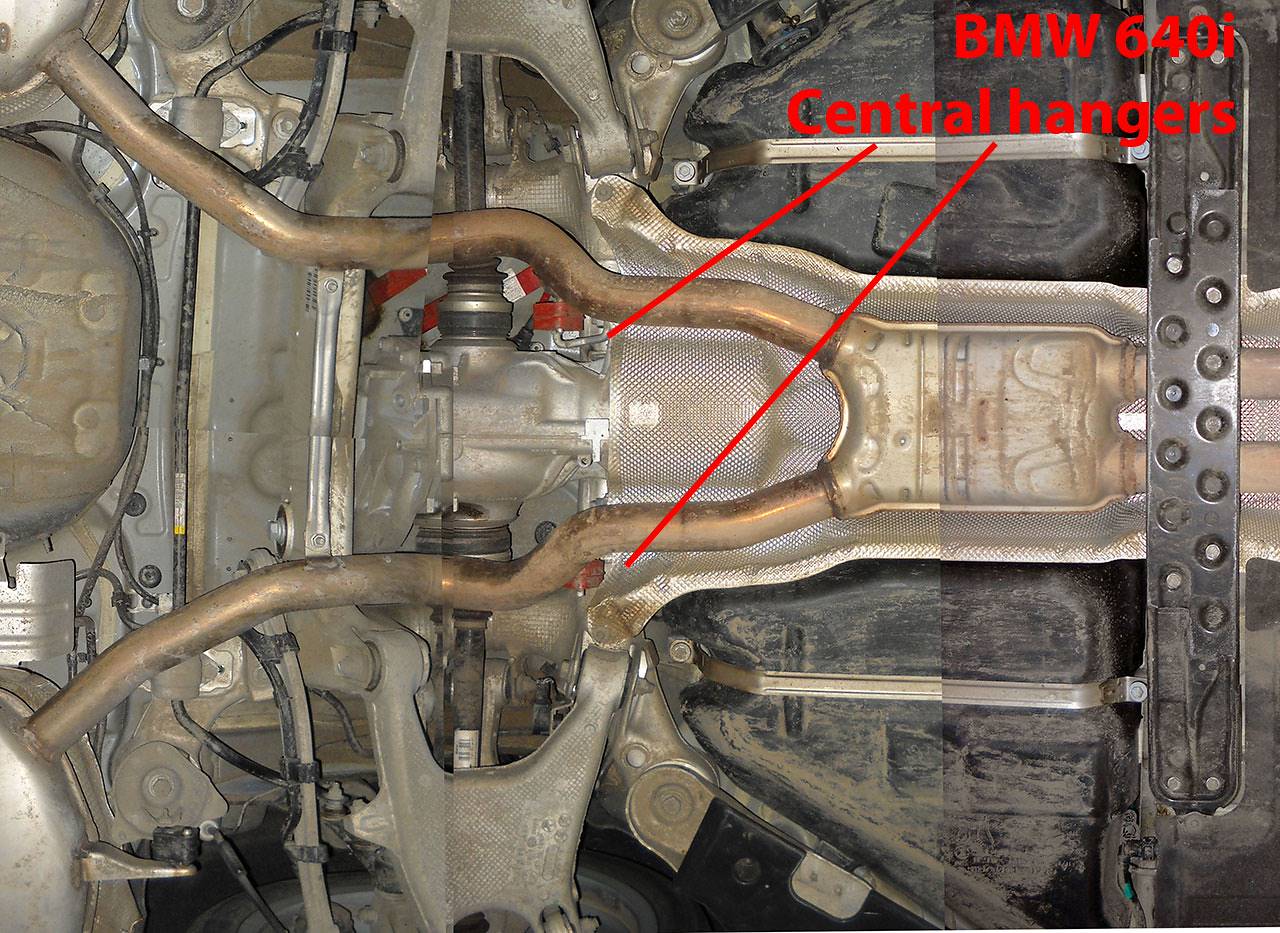 SuperSprint Centre pipes kit Right - Left for BMW 5 Series BMW F07 GT BMW F07 GT 535d 2009 - Image 3