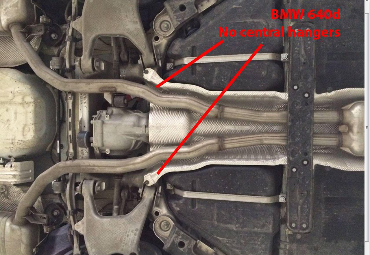 SuperSprint Centre pipes kit Right - Left for BMW 5 Series BMW F07 GT BMW F07 GT 535d 2009 - Image 4