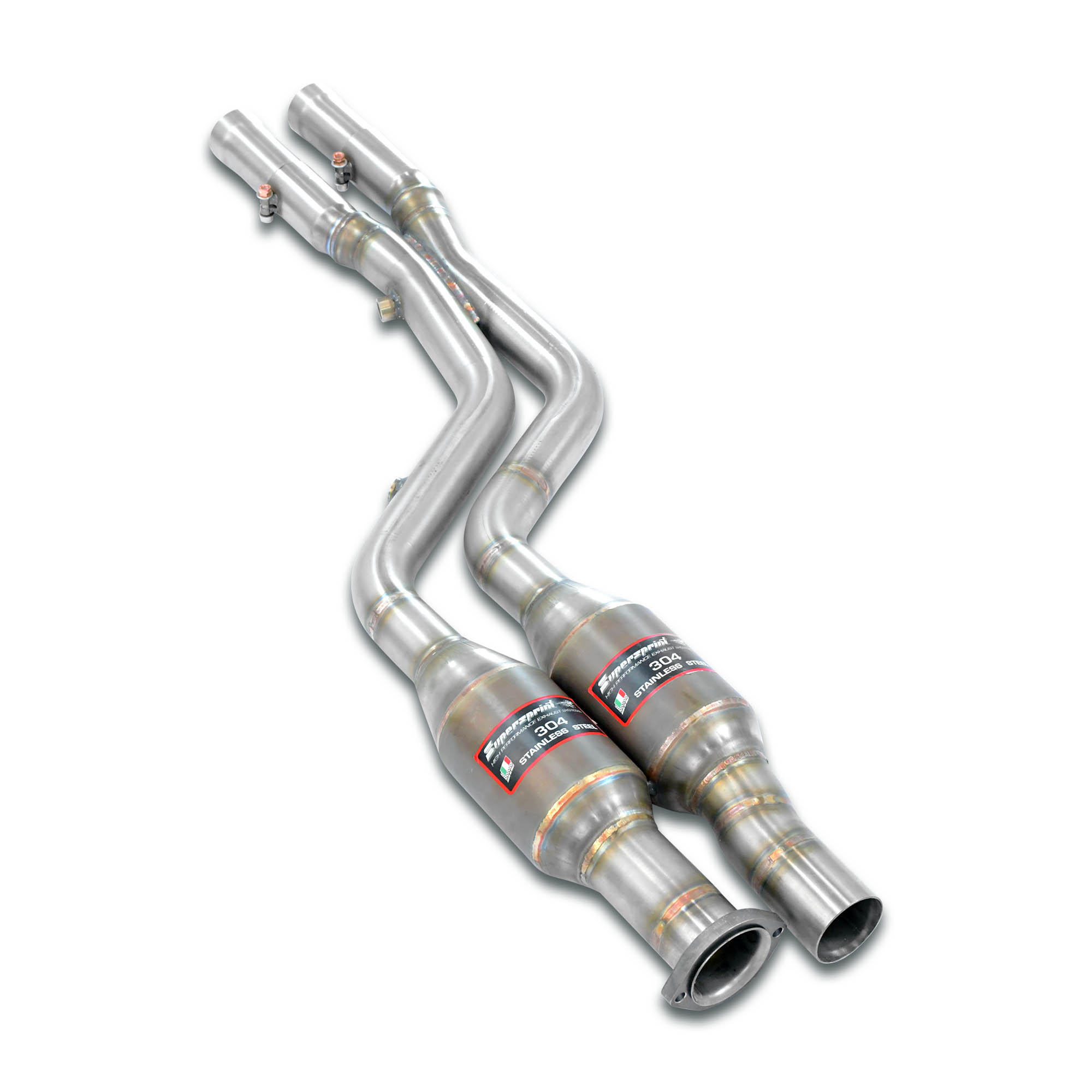 Alpina BMW ALPINA 5 Series (E34) ALPINA B10 (E34 Sedan + Touring) 3.5/1 (6 cyl.) ' 88 - ' 92 SuperSprint Front Metallic catalytic converter right - left + "X-Pipe"