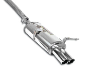 BMW Classic BMW 3 Series E36 BMW E36 316i Compact (1.6i M43 - 105 Hp)  ' 94 - ' 00 SuperSprint "Cat.-Back" rear exhaust OO70