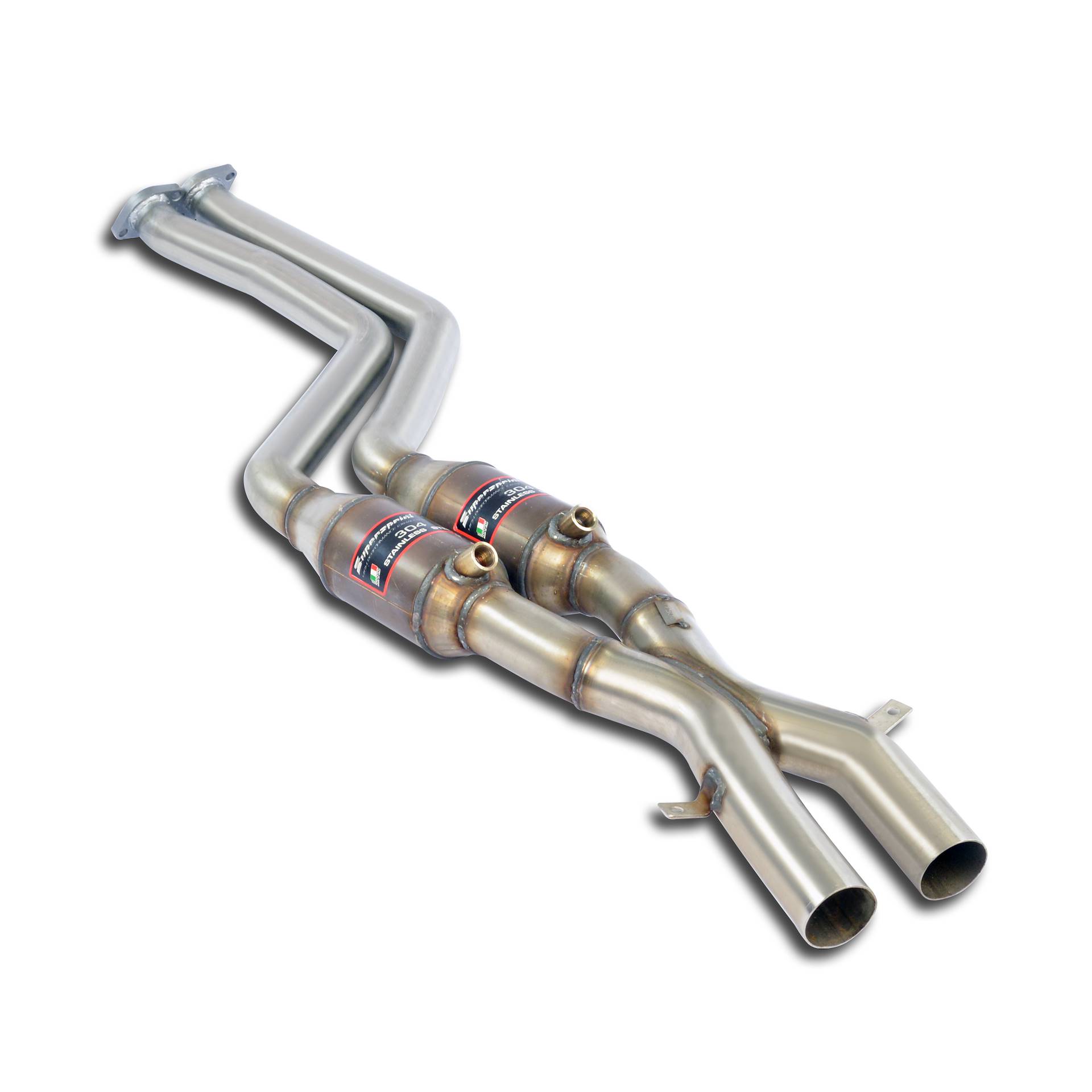 Alpina BMW ALPINA 3 Series (E46) ALPINA B3 (E46) 3.3i 1999 - 2005 SuperSprint Front exhaust with Metallic catalytic right + left