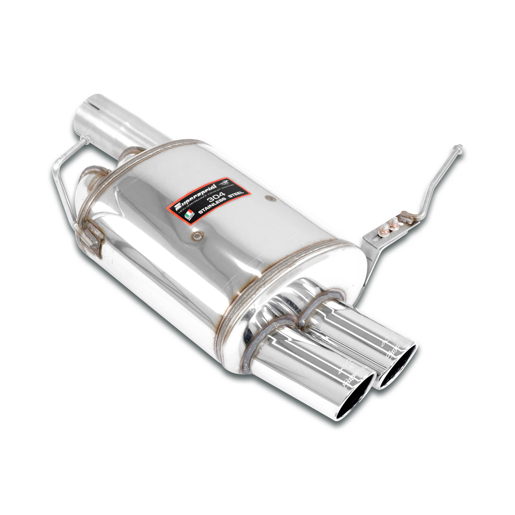 Alpina BMW ALPINA ROADSTER ALPINA Z4 Roadster S (E85) 3.4i (300 Hp) '03 - '06 SuperSprint Rear exhaust OO 80 "Power Loop"